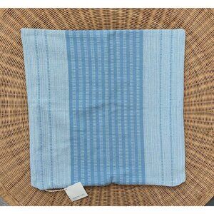 NEW Serena & Lily Zuma Outdoor Pillow Cover (24” SQ)-Hydrangea Blue